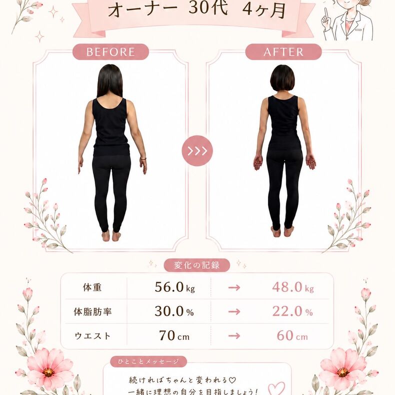画像1387：大田原市でダイエットするならダイエットサロンoluche！